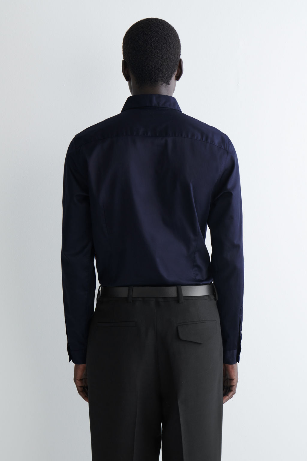 CAMISA DE POPELINA SASTRE AJUSTADA - H&m фото 7