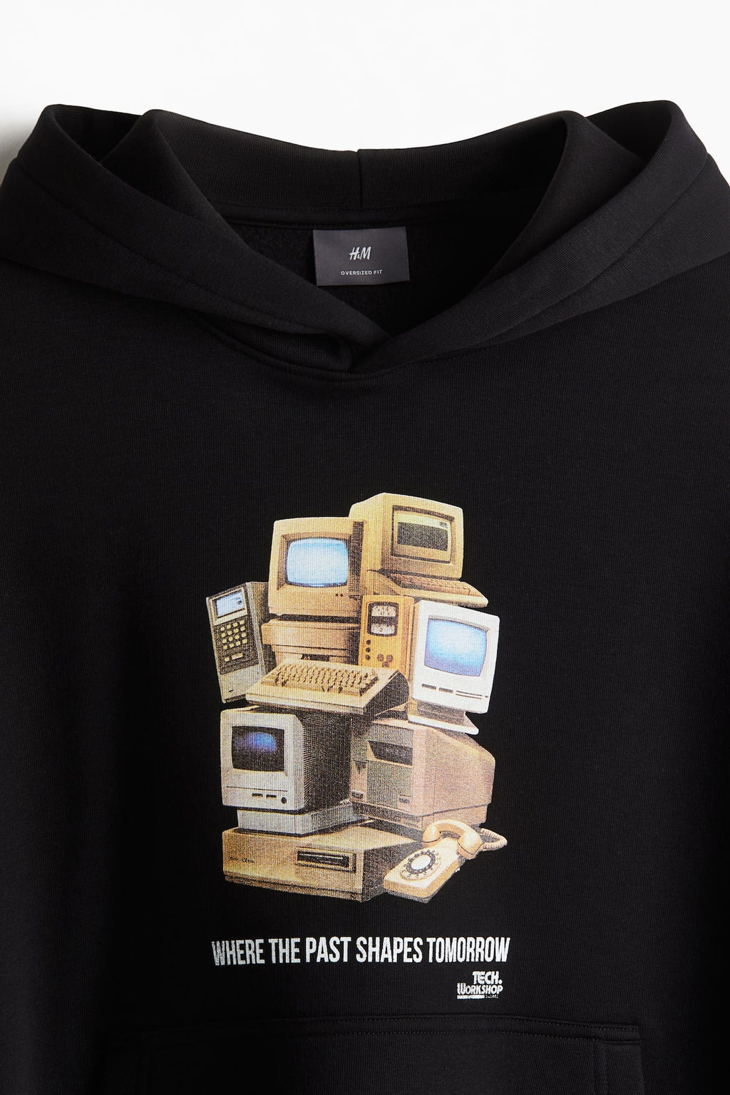 Sudadera con capucha y estampado Oversized Fit - H&m фото 6