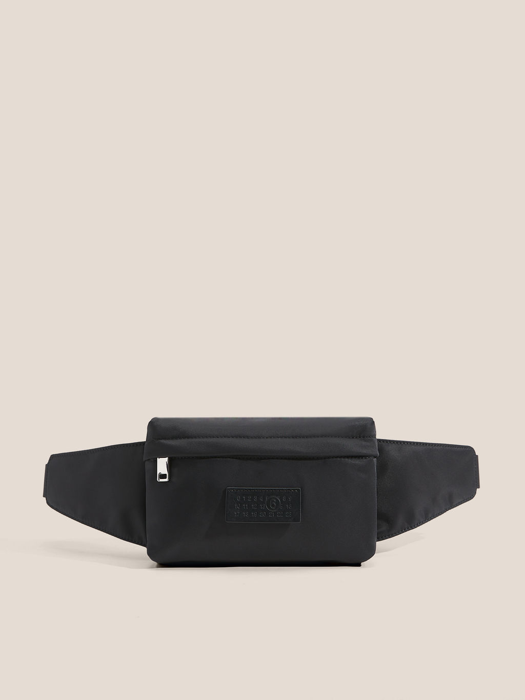Поясная сумка MM6 MAISON MARGIELA MYLON POCKETS BELT BAG Артикул 4661945, черный