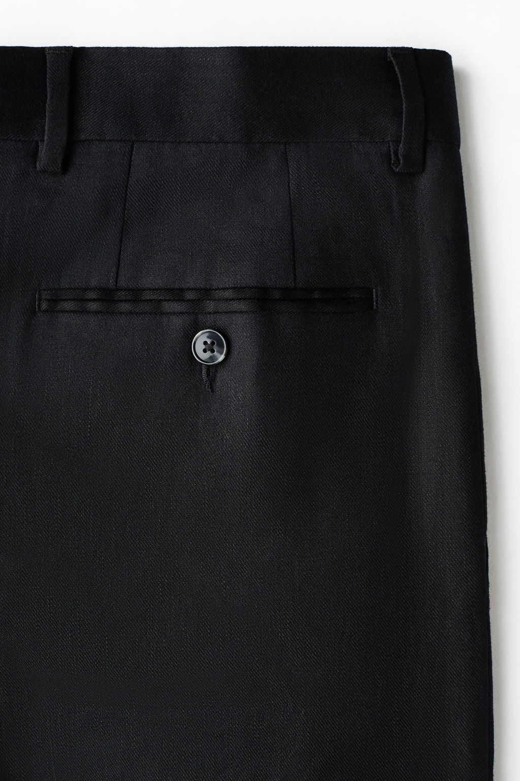 Pantal?n sastre en mezcla de lino Relaxed Fit - H&m фото 3
