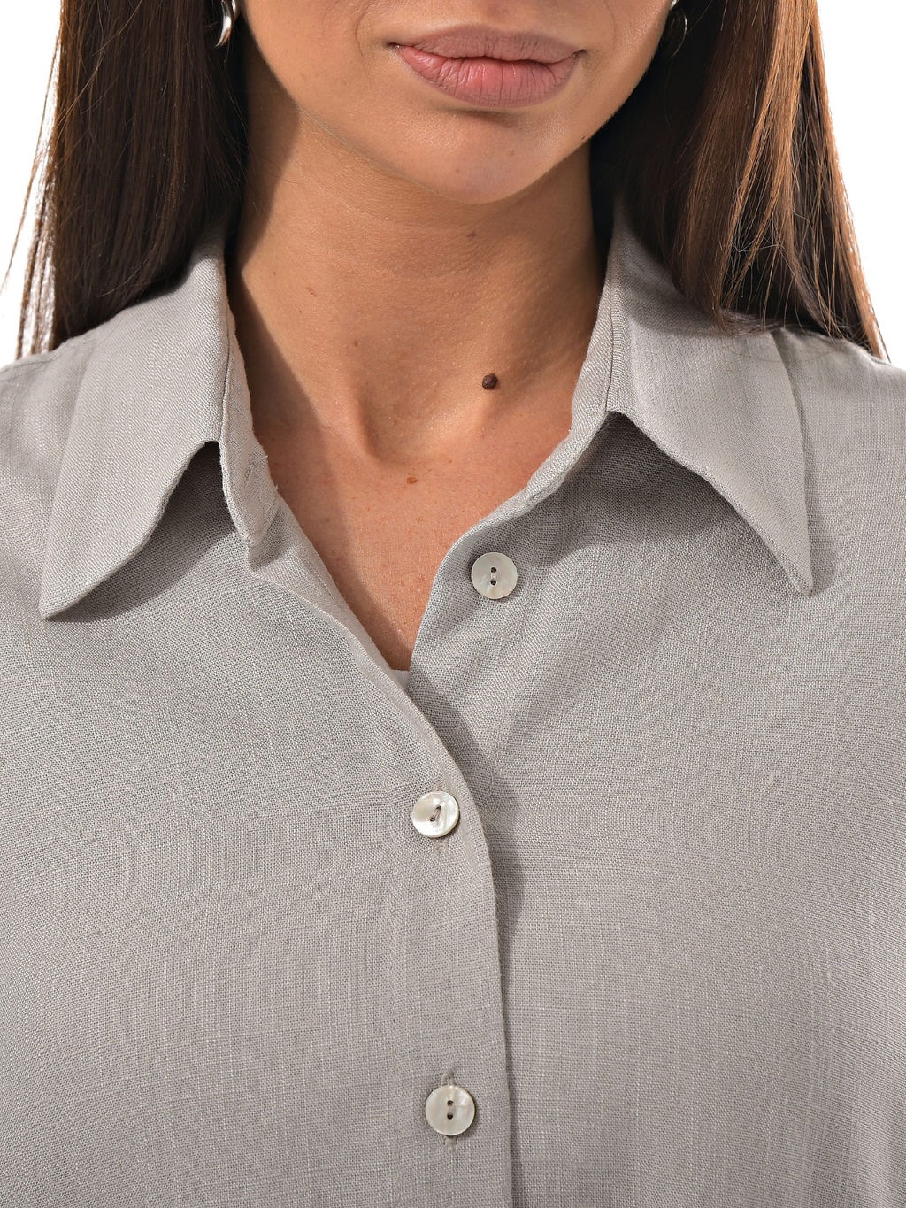 рубашка  80% вискоза, 20% лен - А+б коллекция фото 8