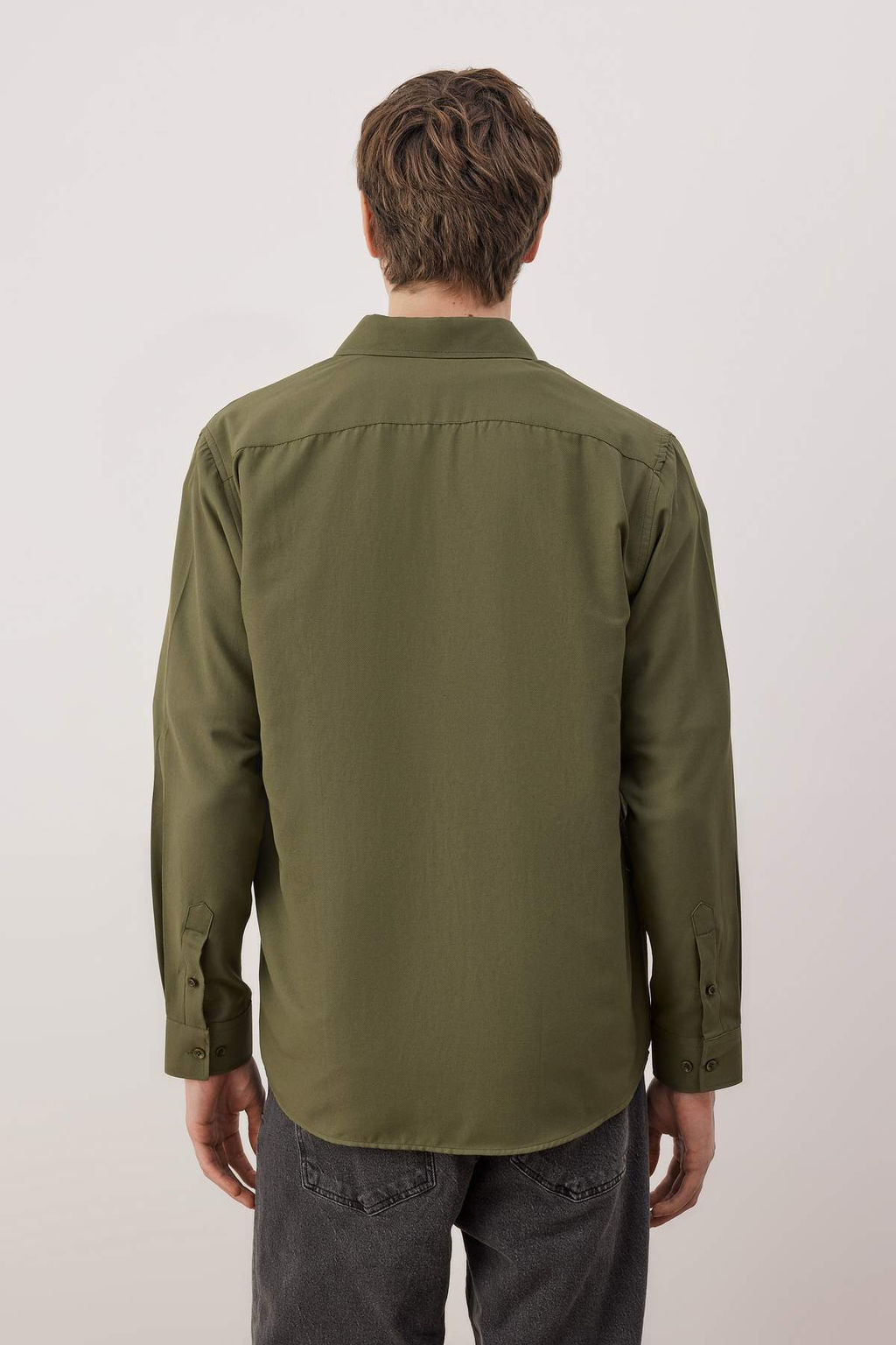 TRENDYOL MAN Mavi Regular Fit Nak?s Detayl? Oxford Kolay Utulenebilir Smart Gomlek TMNAW25GO00036 - Trendyolmilla фото 51