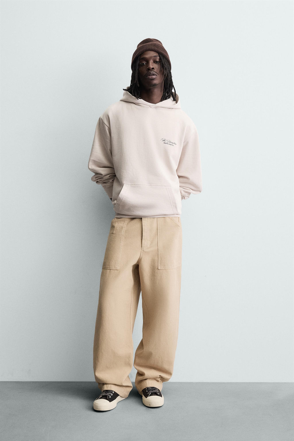 SLOGAN PRINT SWEATSHIRT