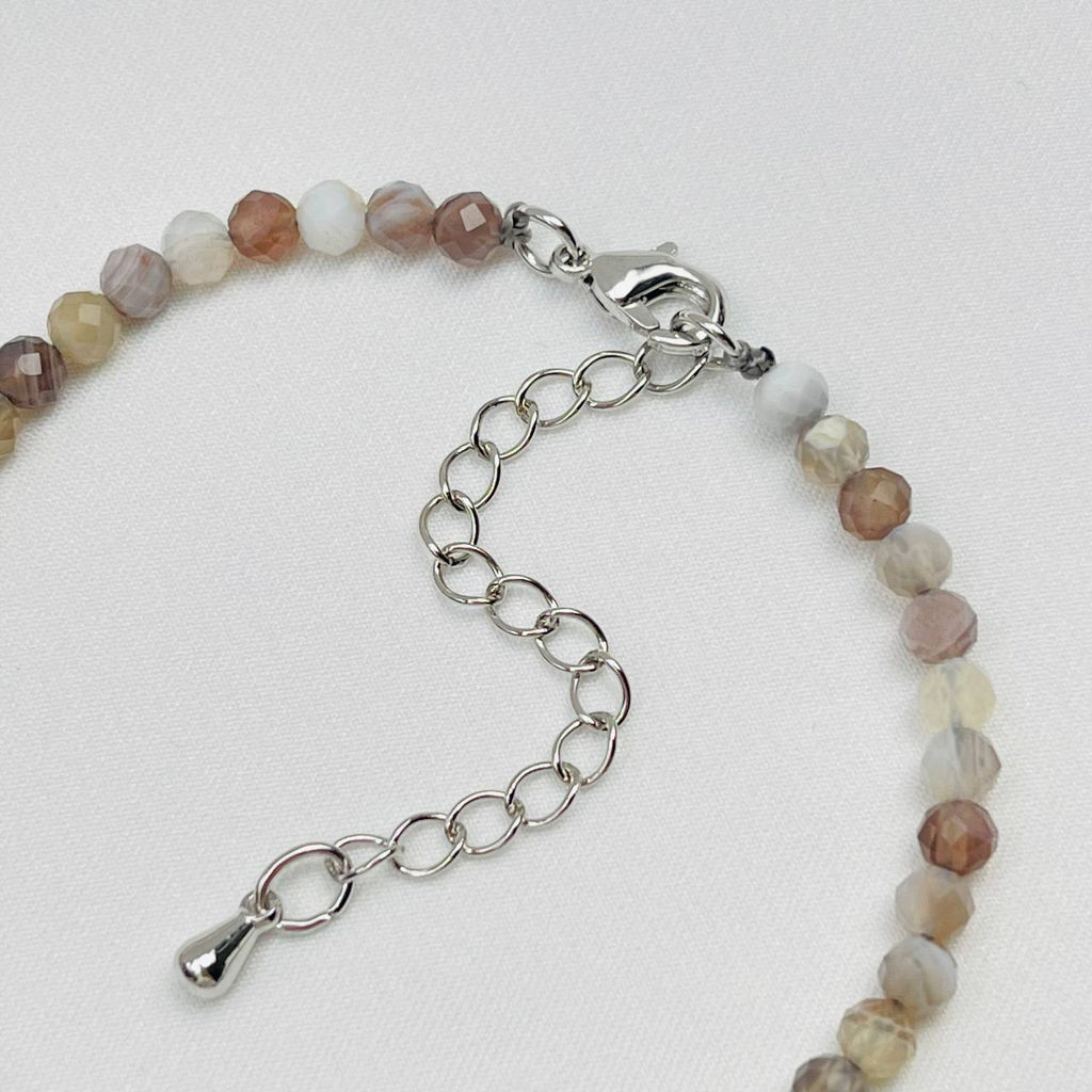 Браслет из ботсванского Агата - Радуга самоцветов фото 4