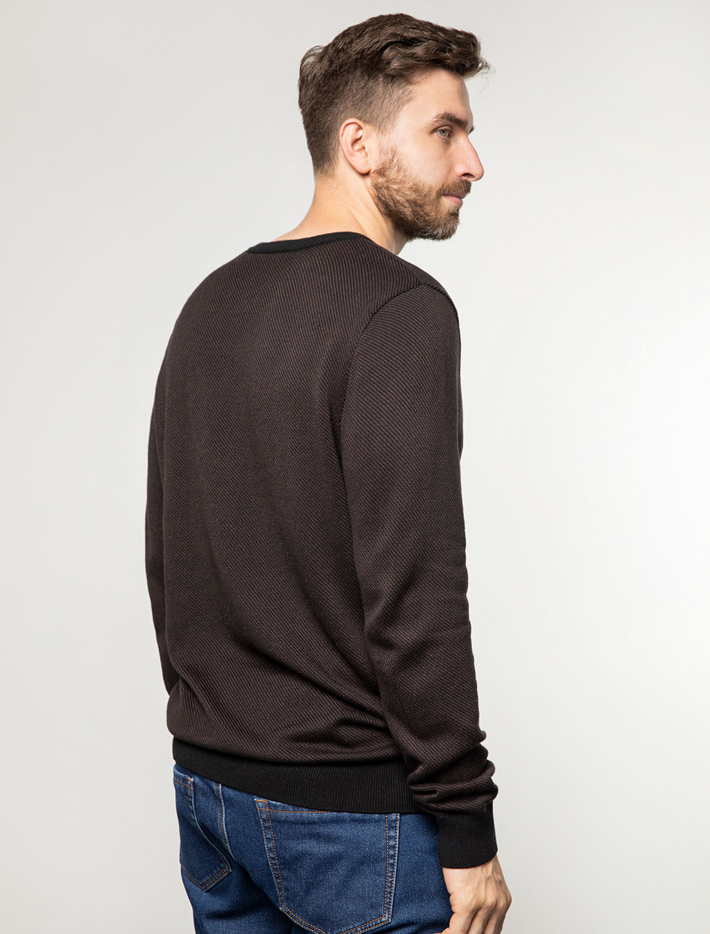 VILATTE / Джемпер фактурной вязки  фото 3