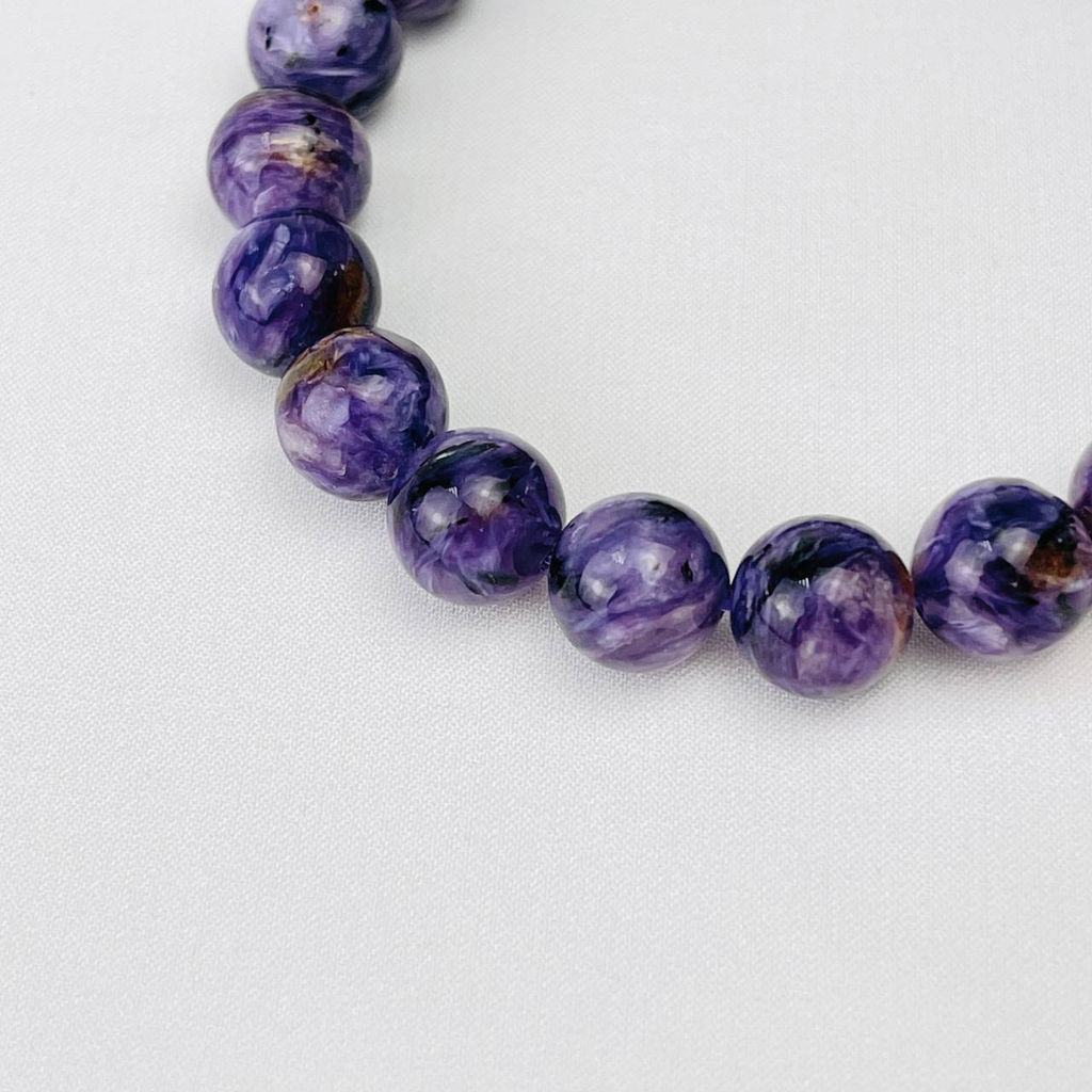 Браслет из Чароита 17,5 см - Радуга самоцветов фото 2