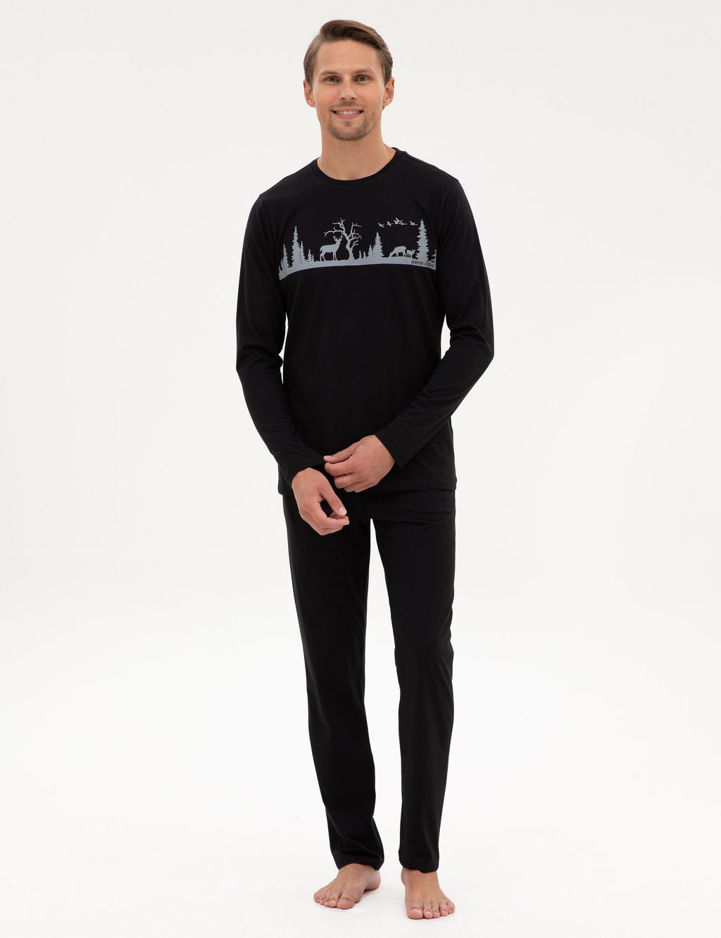 Siyah Pijama Tak_m_ - Pierre cardin фото 4