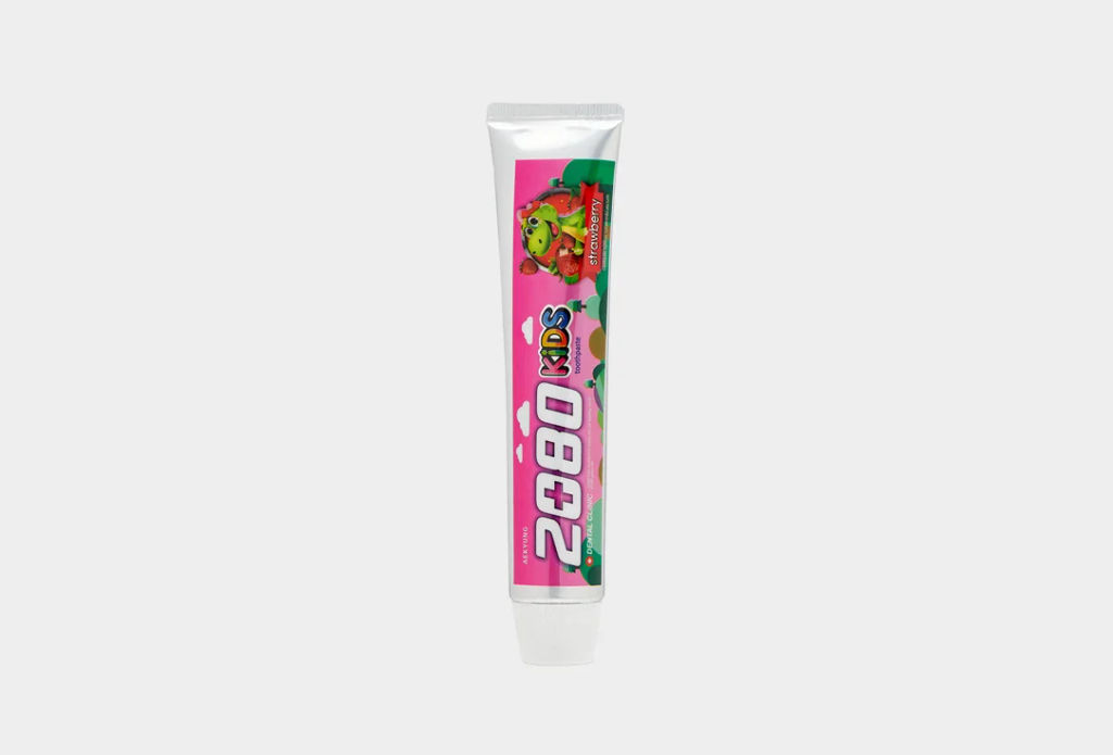 Детская зубная паста Клубника AEKYUNG 2080 Kids Toothpaste Strawberry Обновленная версия!, 80g