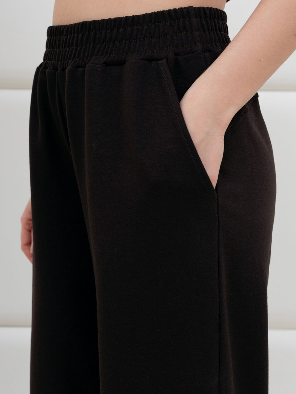 Брюки Бейс из футера с вискозой - Виотекс фото 27