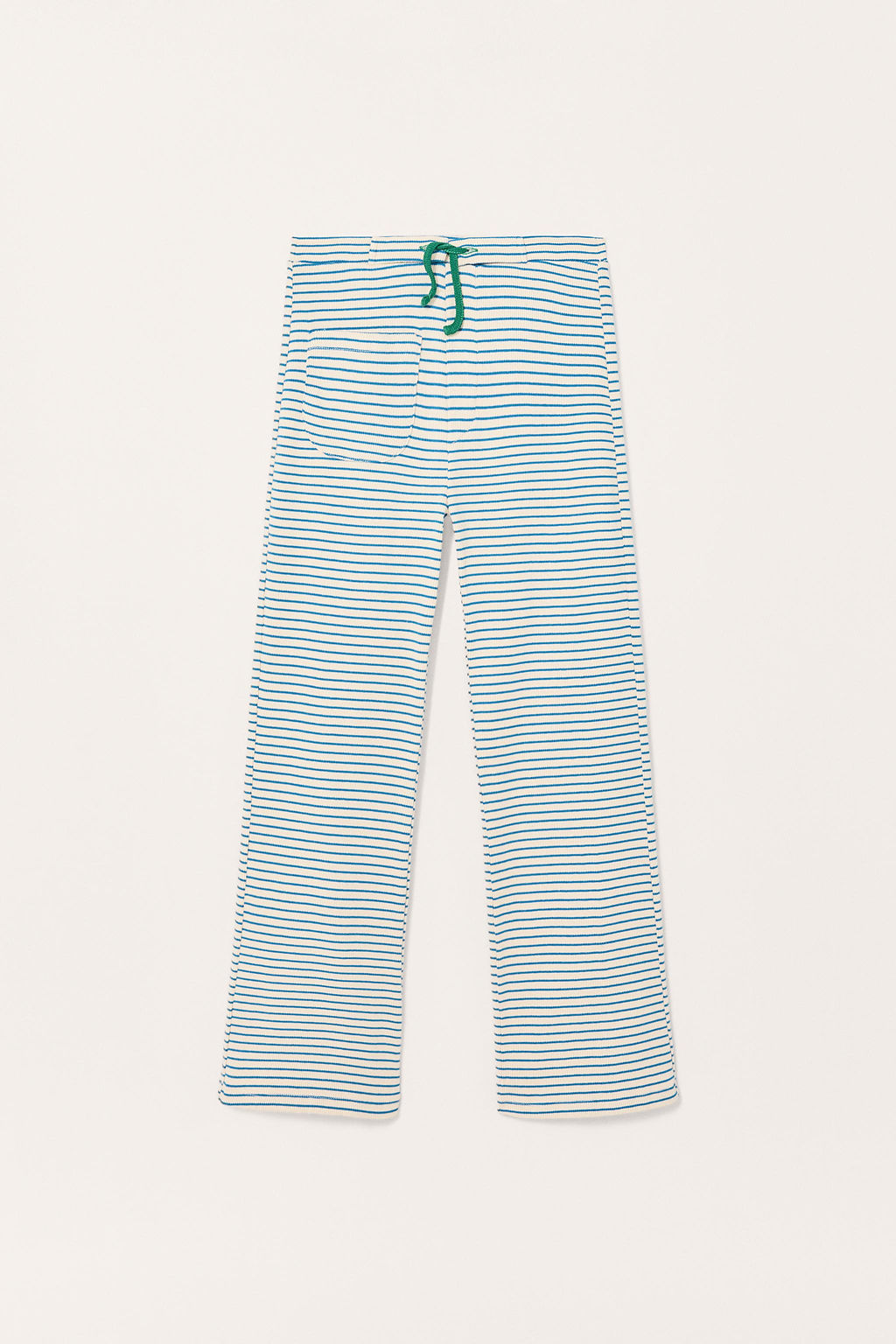LIMITED EDITION STRIPED STRAIGHT-LEG TROUSERS - Zara фото 5