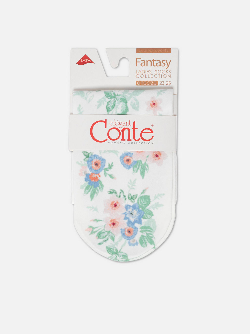 Цена за 2 пары. Носки фантазийные CONTE FANTASY Плотные носки с рисунком Watercolor - Conte elegant фото 7