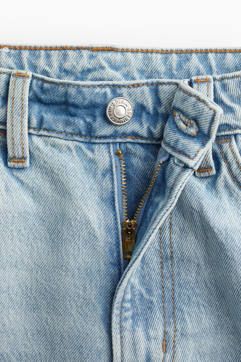Wide Ultra High Jeans - H&m фото 7