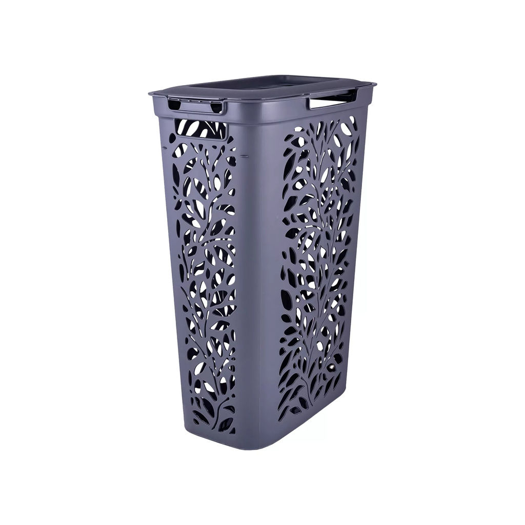 Корзина для белья LEAVES 40л 440*275*635мм. арт.С49424 ПБ, С49425 ПБ