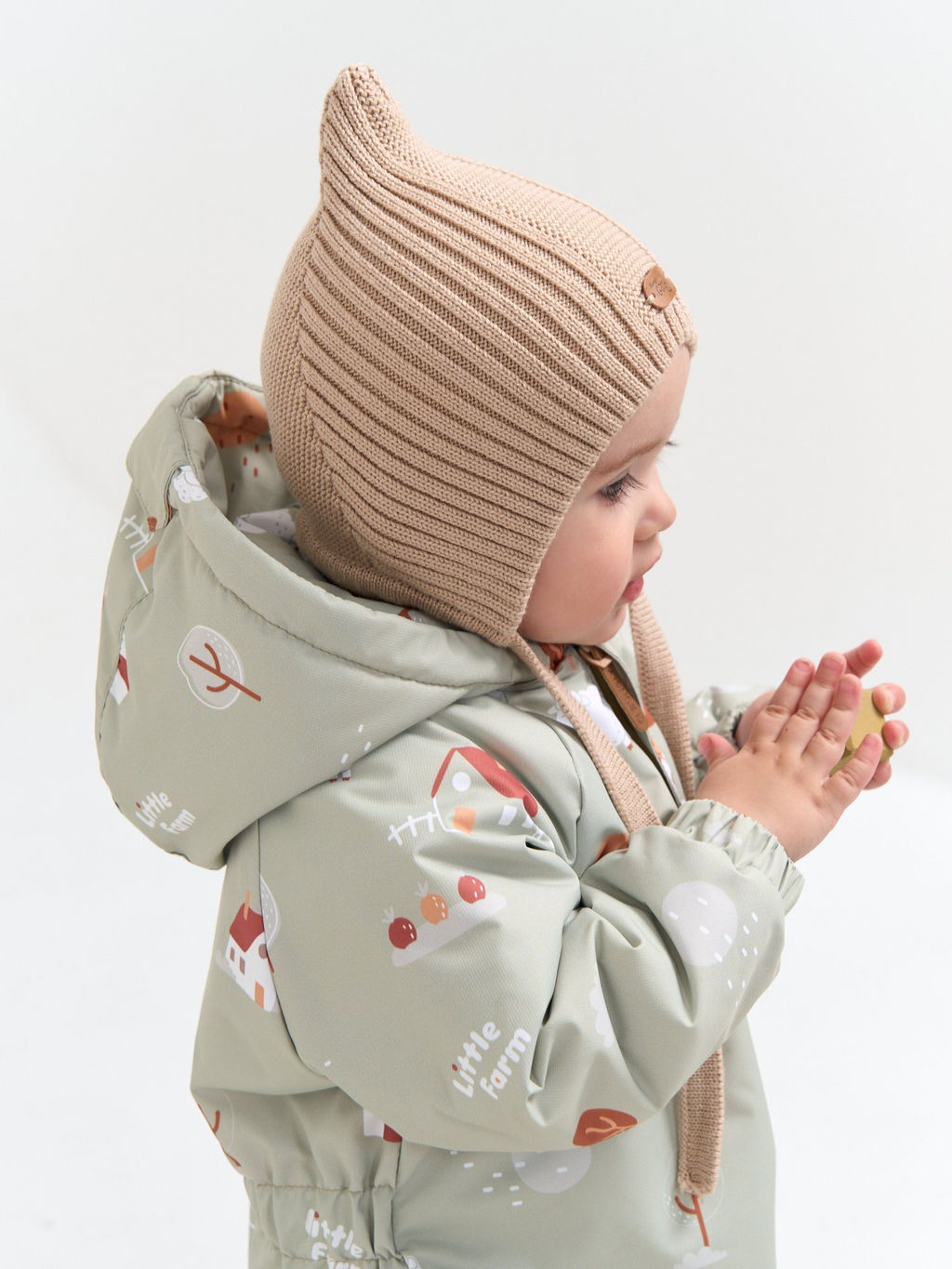 Комбинезон демисезонный Ферма/Шалфей 0+ - Bungly фото 10