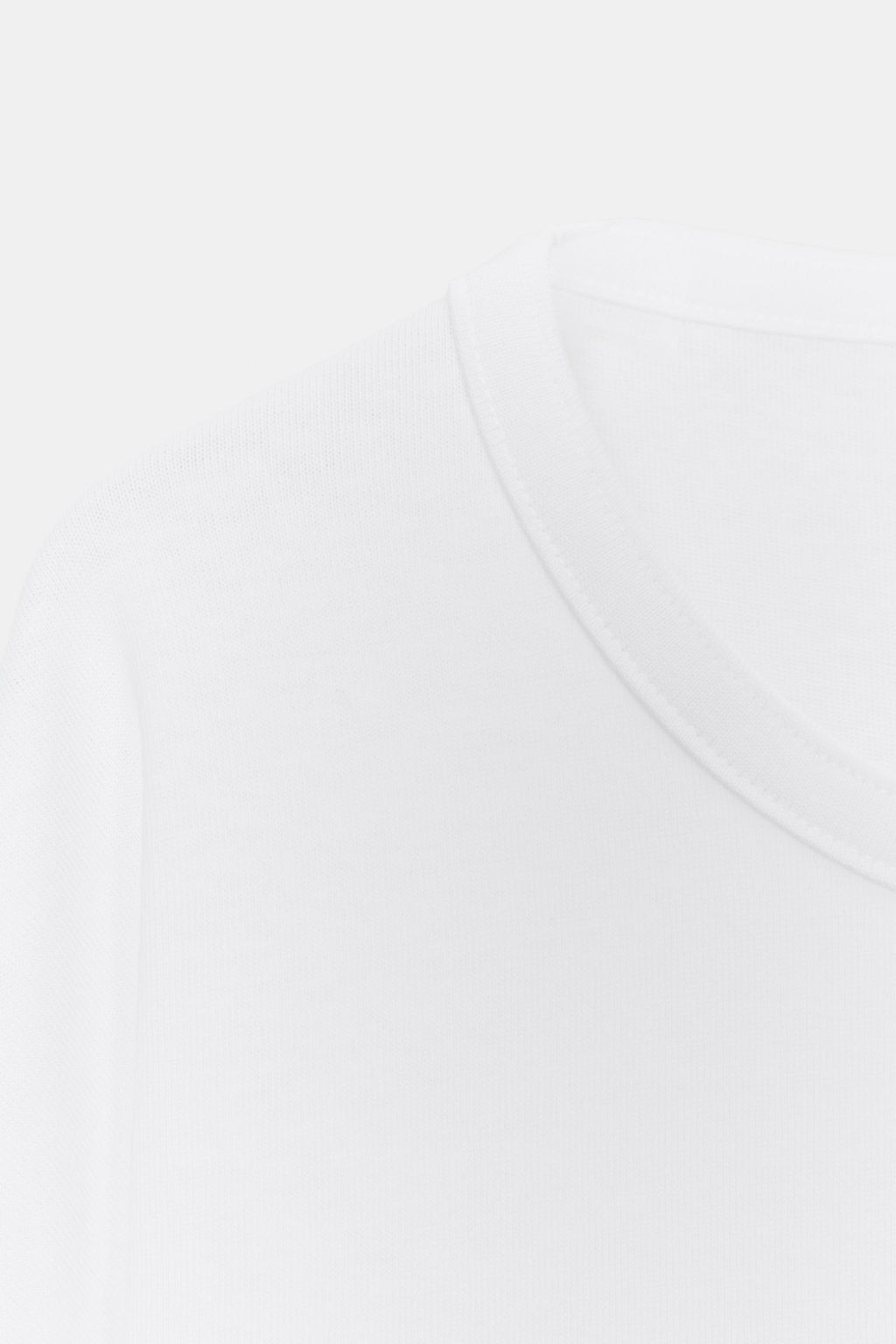 CAMISETA MANGA CAPA / Blanco - Zara фото 9