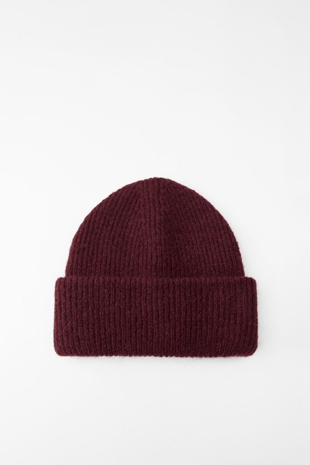 TURN-UP KNIT BEANIE - Zara фото 8