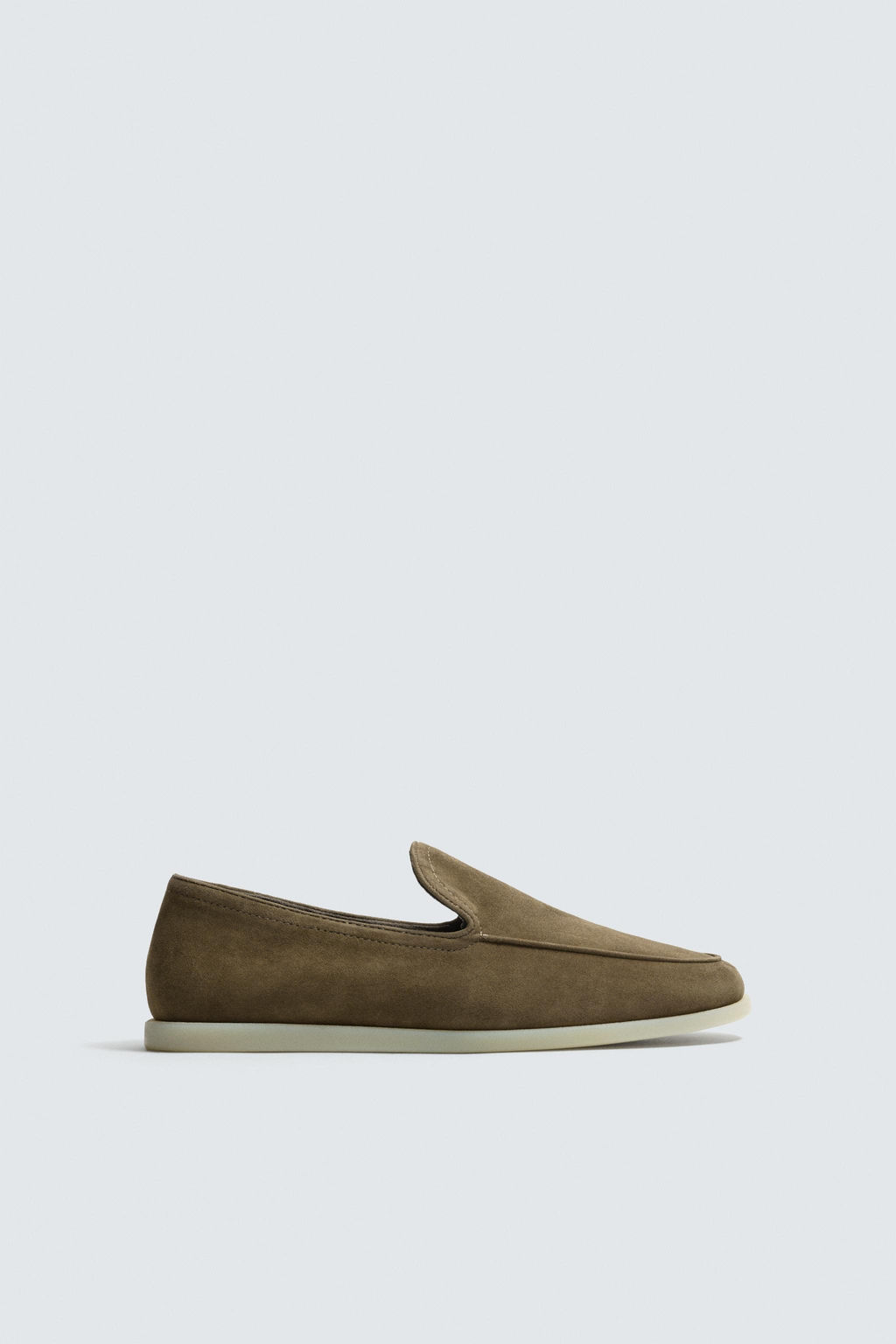 MOCAS?N PIEL CASUAL / Gris - Zara фото 4