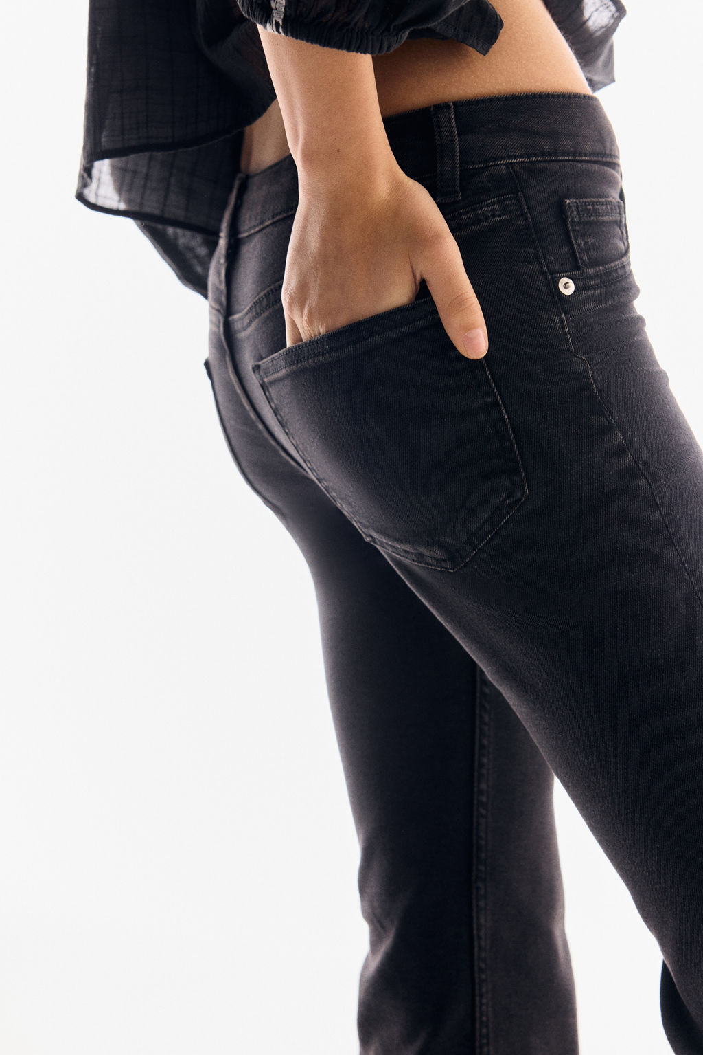 Flared Low Jeans - H&m фото 25
