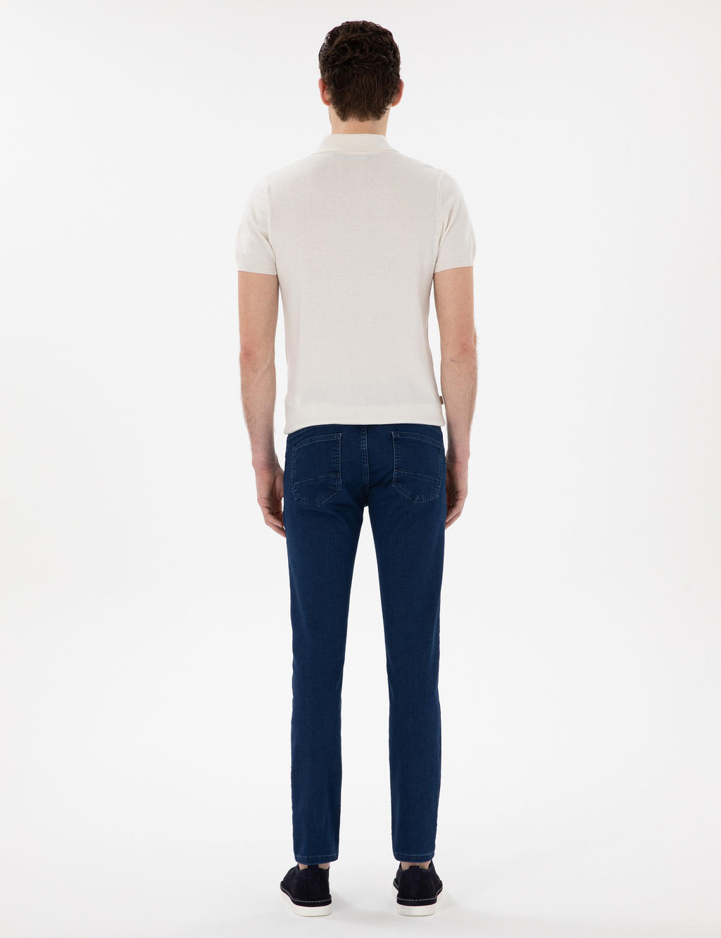 Lacivert Slim Fit Jean Pantolon - Pierre cardin фото 4