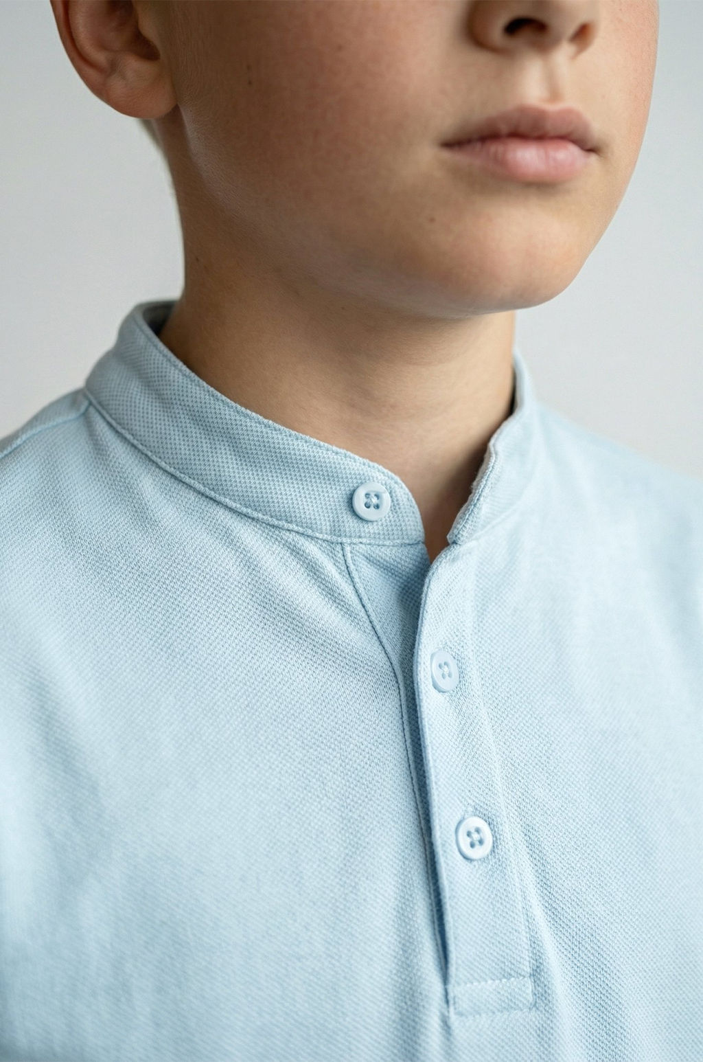 Рубашка-поло с длинным рукавом для мальчика Happyfox