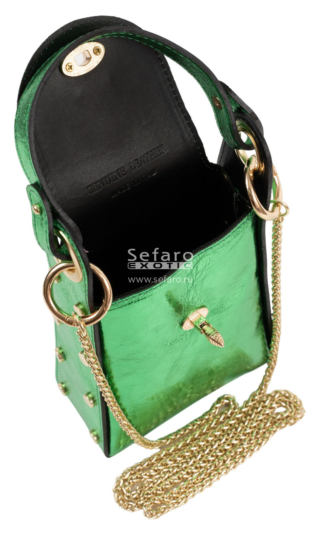 Сумка женская из телячьей кожи