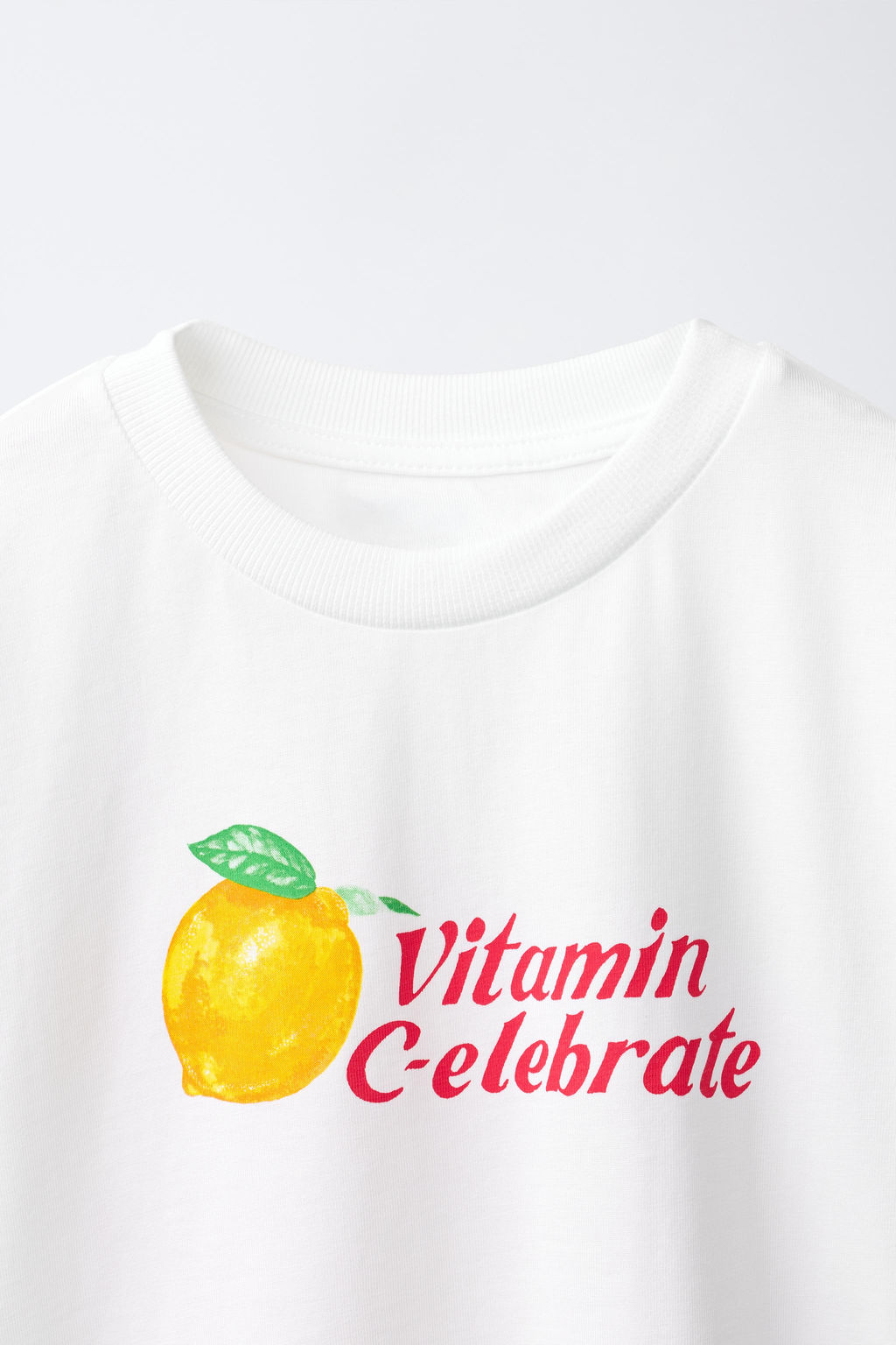 CAMISETA ESTAMPADO FRUTAS / Blanco - Zara фото 3