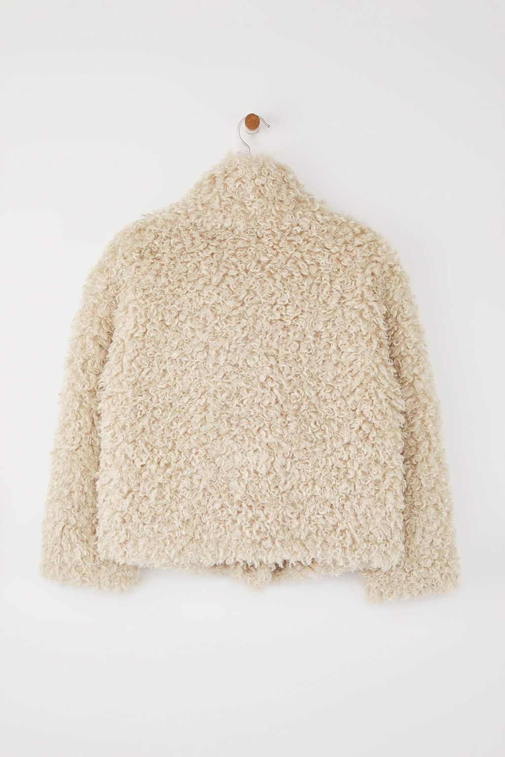 Ekru Regular Kal?p Coban Kapamal? Kurk Mont TWOAW26MO00019 - Trendyolmilla фото 2