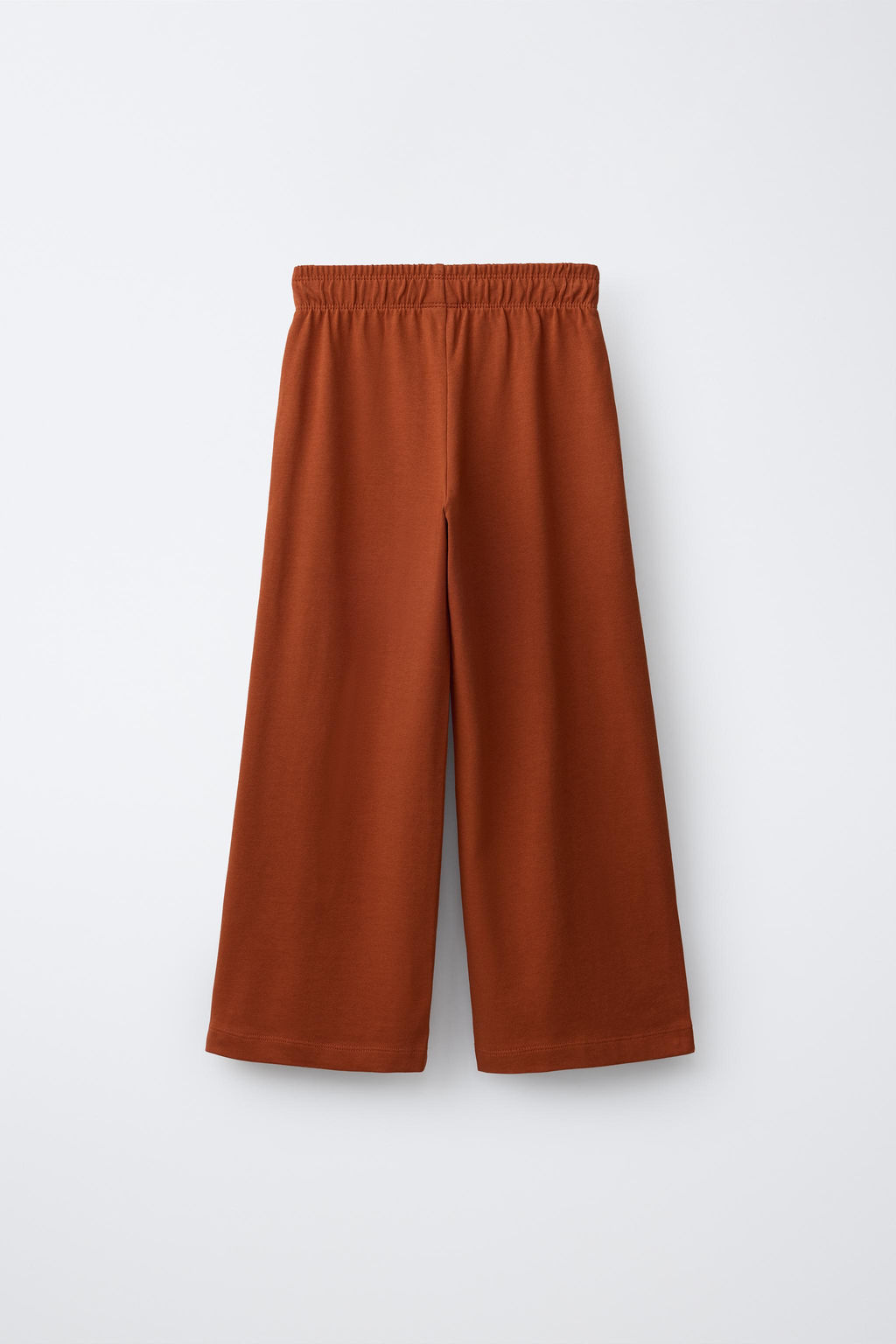 PANTAL?N FELPA HEAVY JERSEY WIDE LEG / Terracota - Zara фото 2