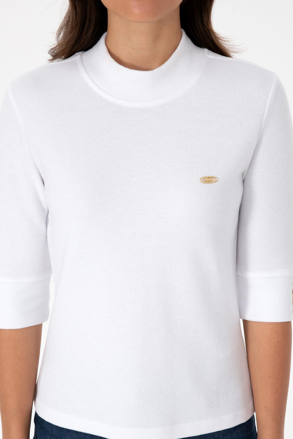 Kad_n Beyaz Sweatshirt Sepette S_rpriz _ndirim - U.s. polo assn фото 6