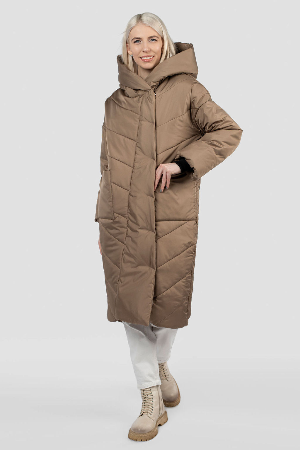 Куртка женская зимняя (синтепон 300) - El podio фото 2