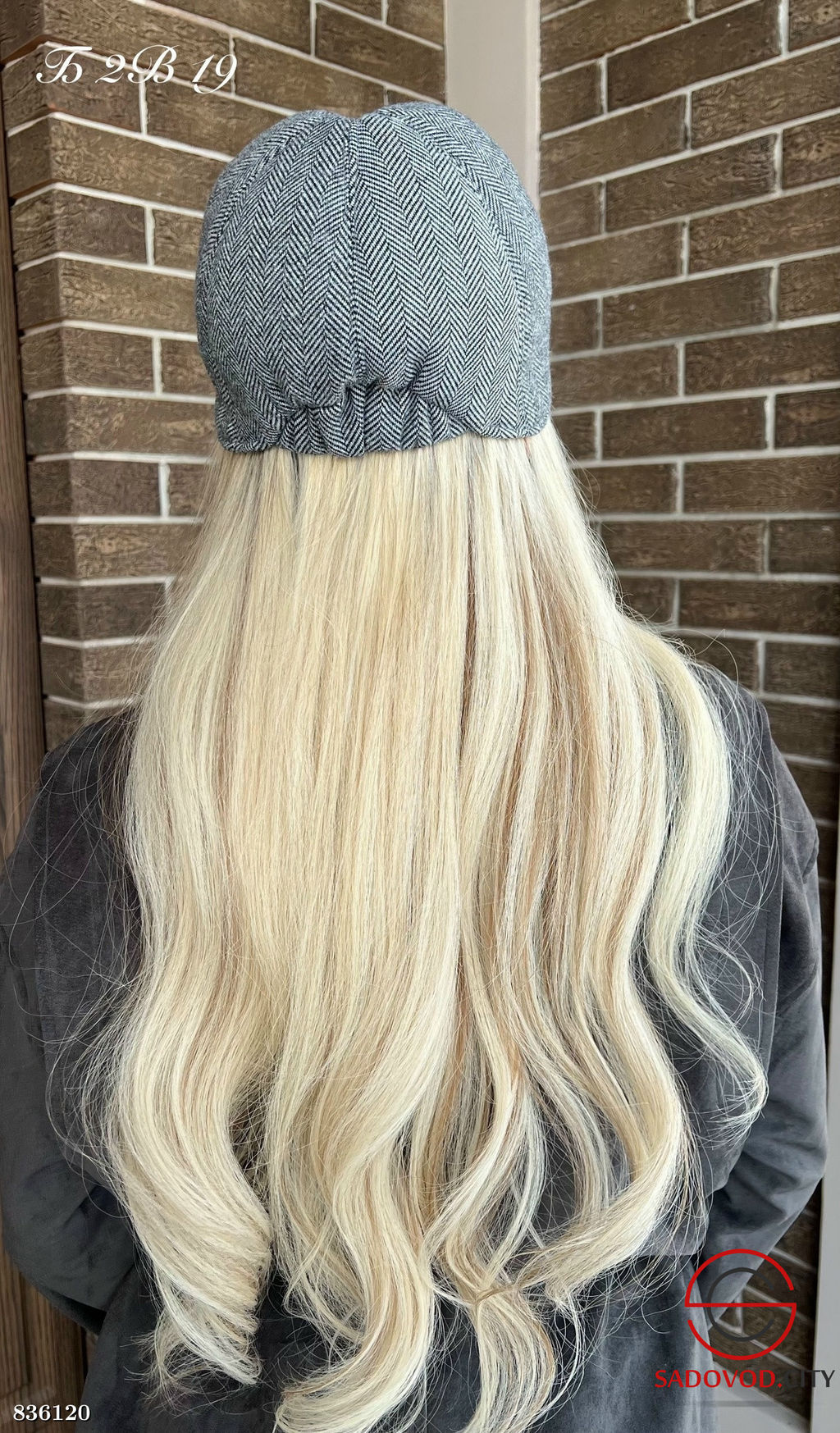 Кепка-жокейка из кашемира - Bruno фото 3