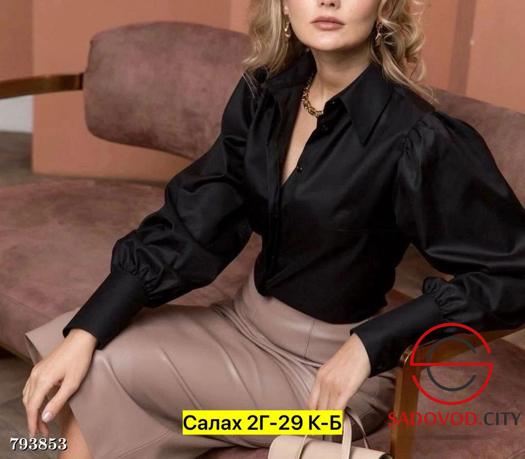 Рубашка женская нарядная - Bruno фото 3