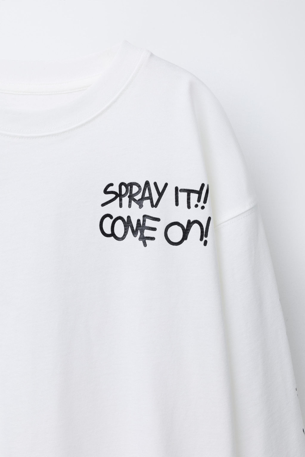 GRAFFITI PRINT T-SHIRT - Zara фото 3