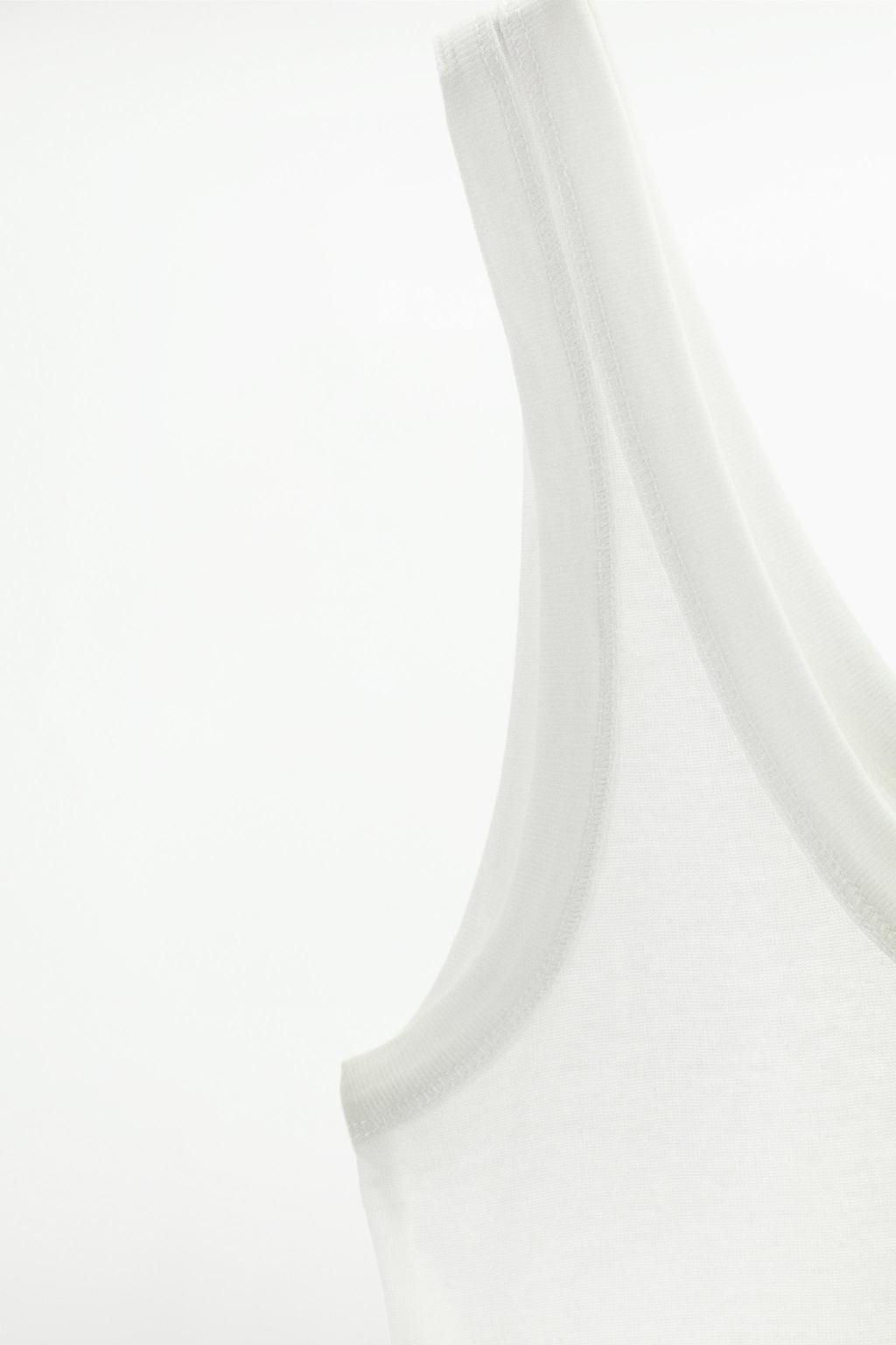 STRAPPY COTTON TOP - Zara фото 8