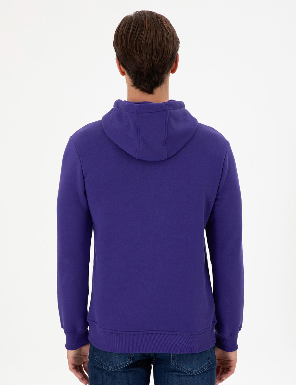 Мужской фиолетовый свитшот Неожиданная скидка в корзине - U.s. polo assn фото 5