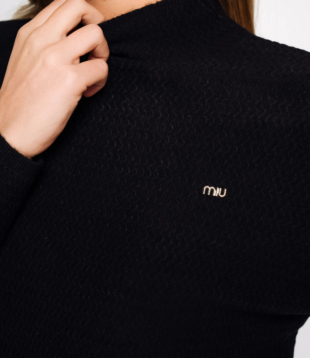 Водолазка #КТ33339, чёрный - Dommod фото 5