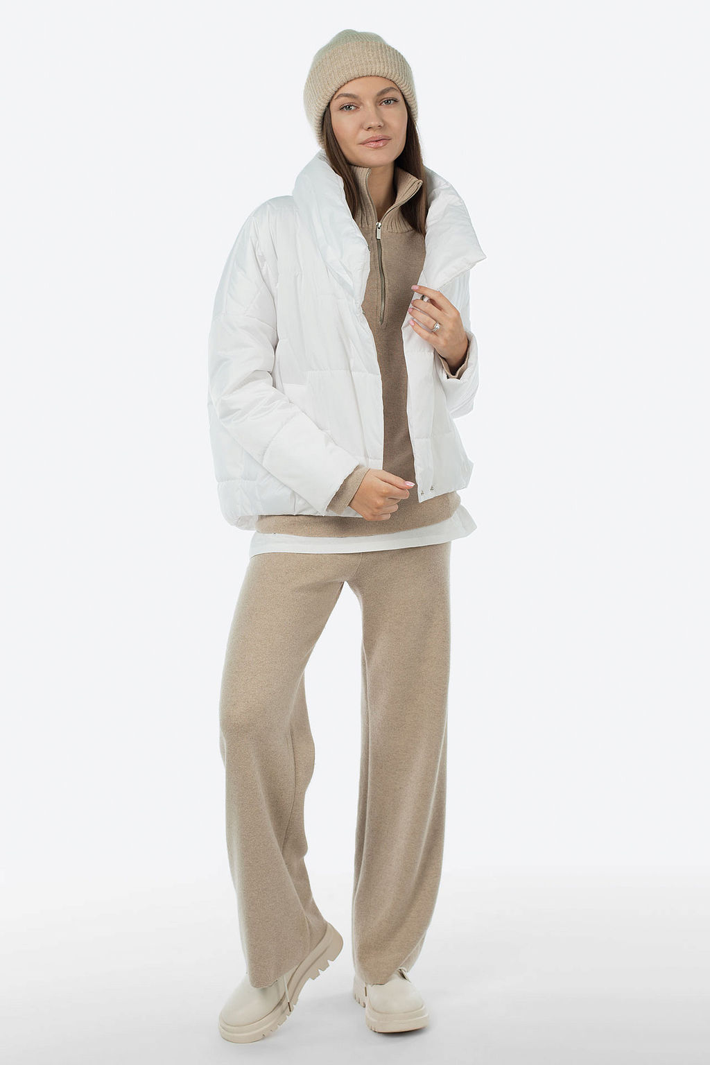 04-2854 Куртка женская демисезонная (G-loft 100) - El podio фото 13