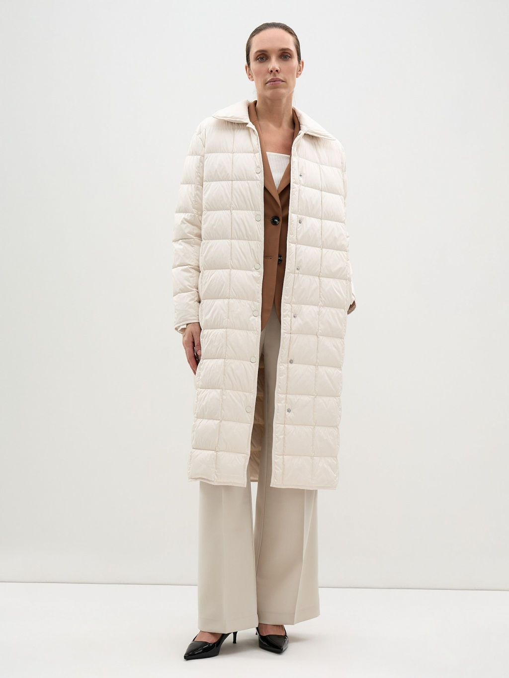 Conso/SL 240118 - milk Пуховое пальто