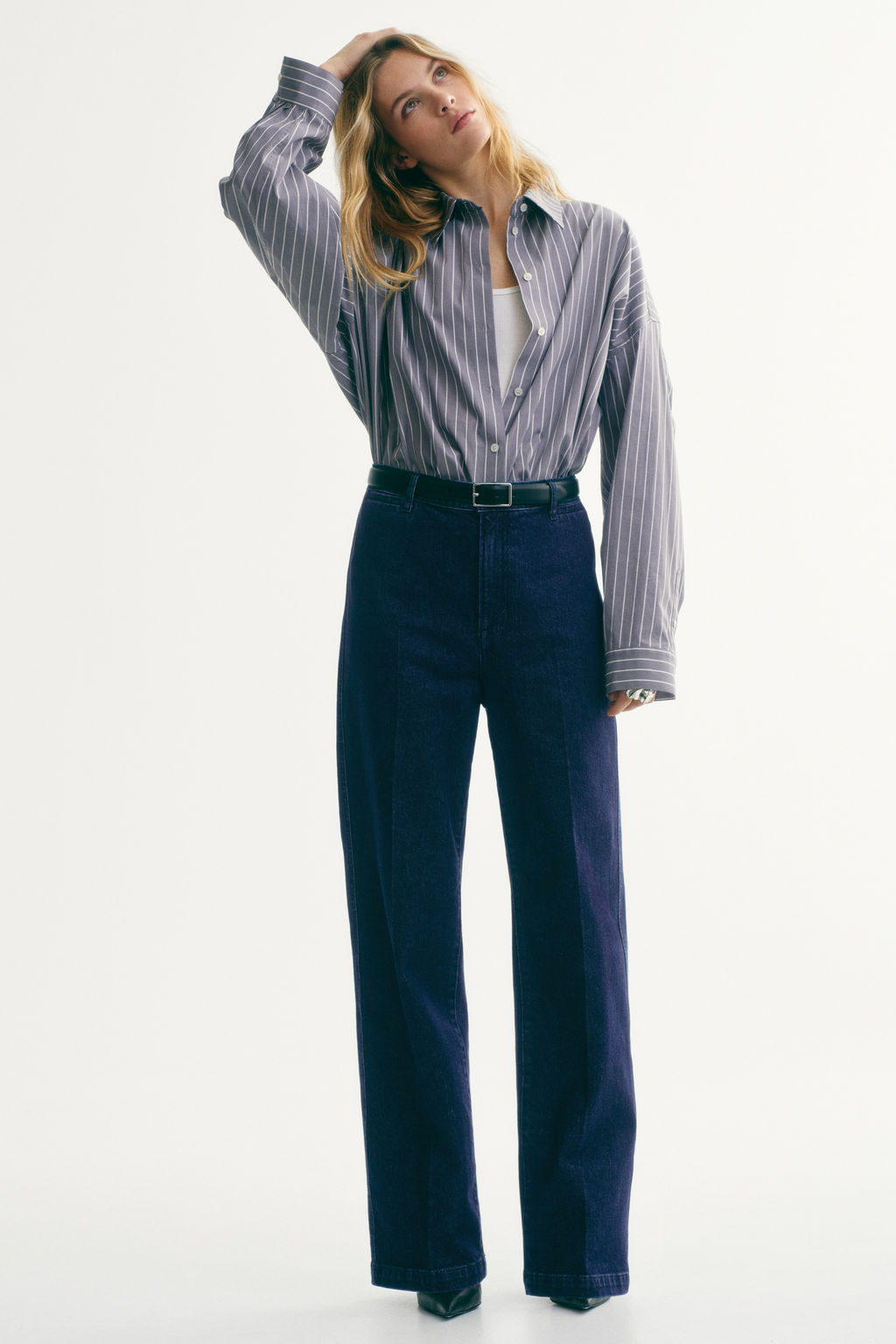 Straight High Jeans - H&m фото 7