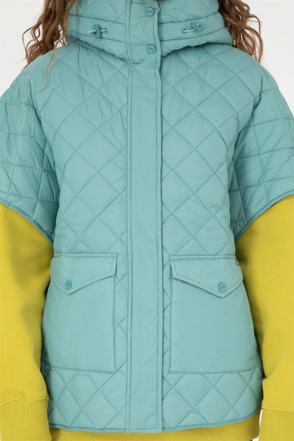 Женское мятное пальто - U.s. polo assn фото 6