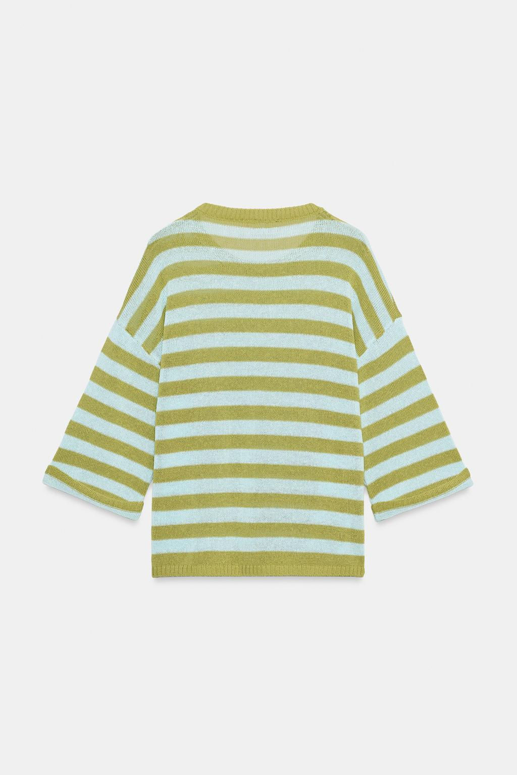 STRIPED KNIT TOP - Zara фото 6
