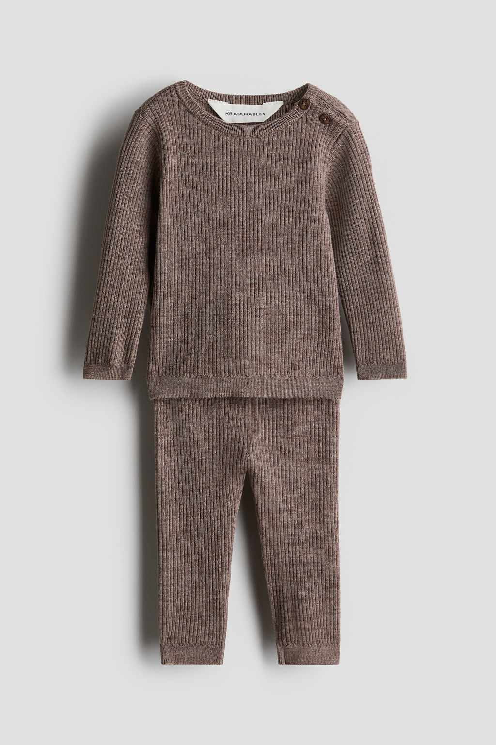 Conjunto de 2 piezas en lana merino - H&m фото 2