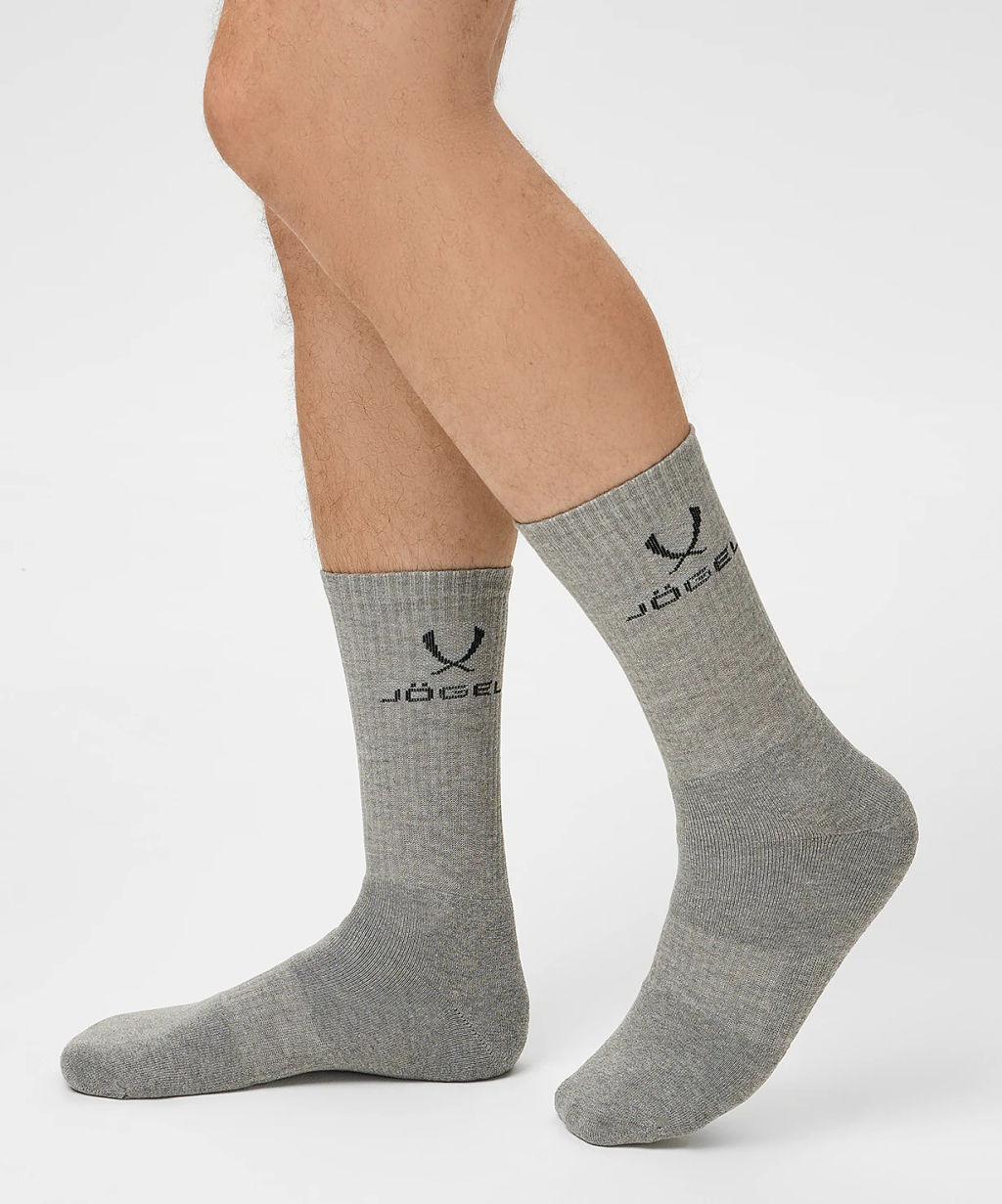 Носки высокие JOGEL ESSENTIAL High Cushioned Socks, меланжевый  фото 9
