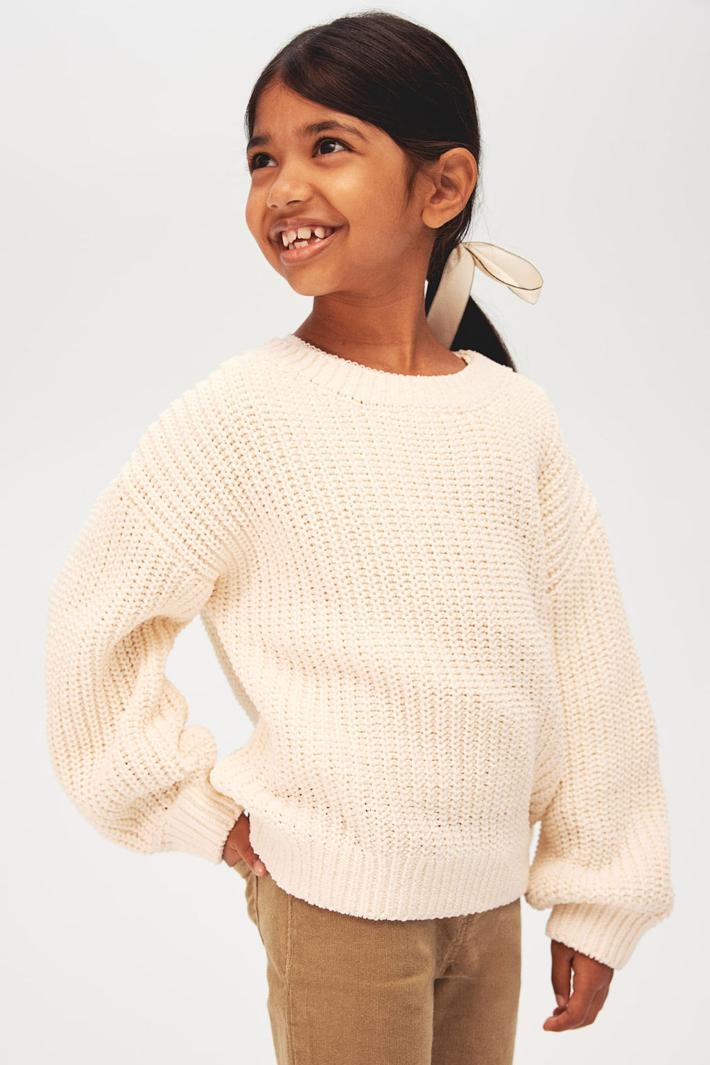 Jersey en punto de chenilla - H&m фото 2