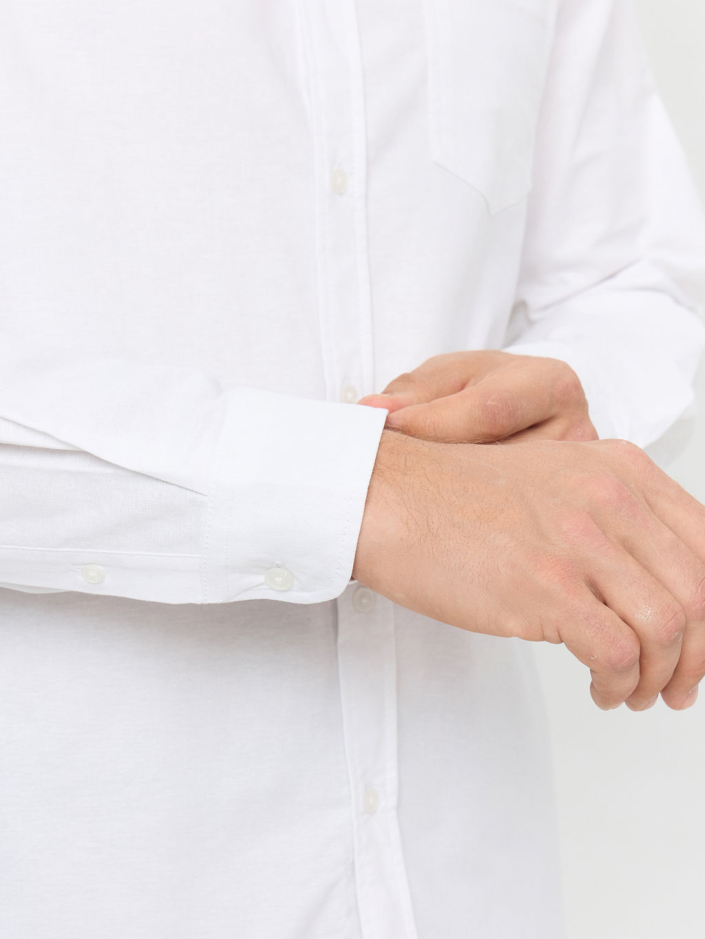Рубашка мужская белая - Mark formelle фото 5