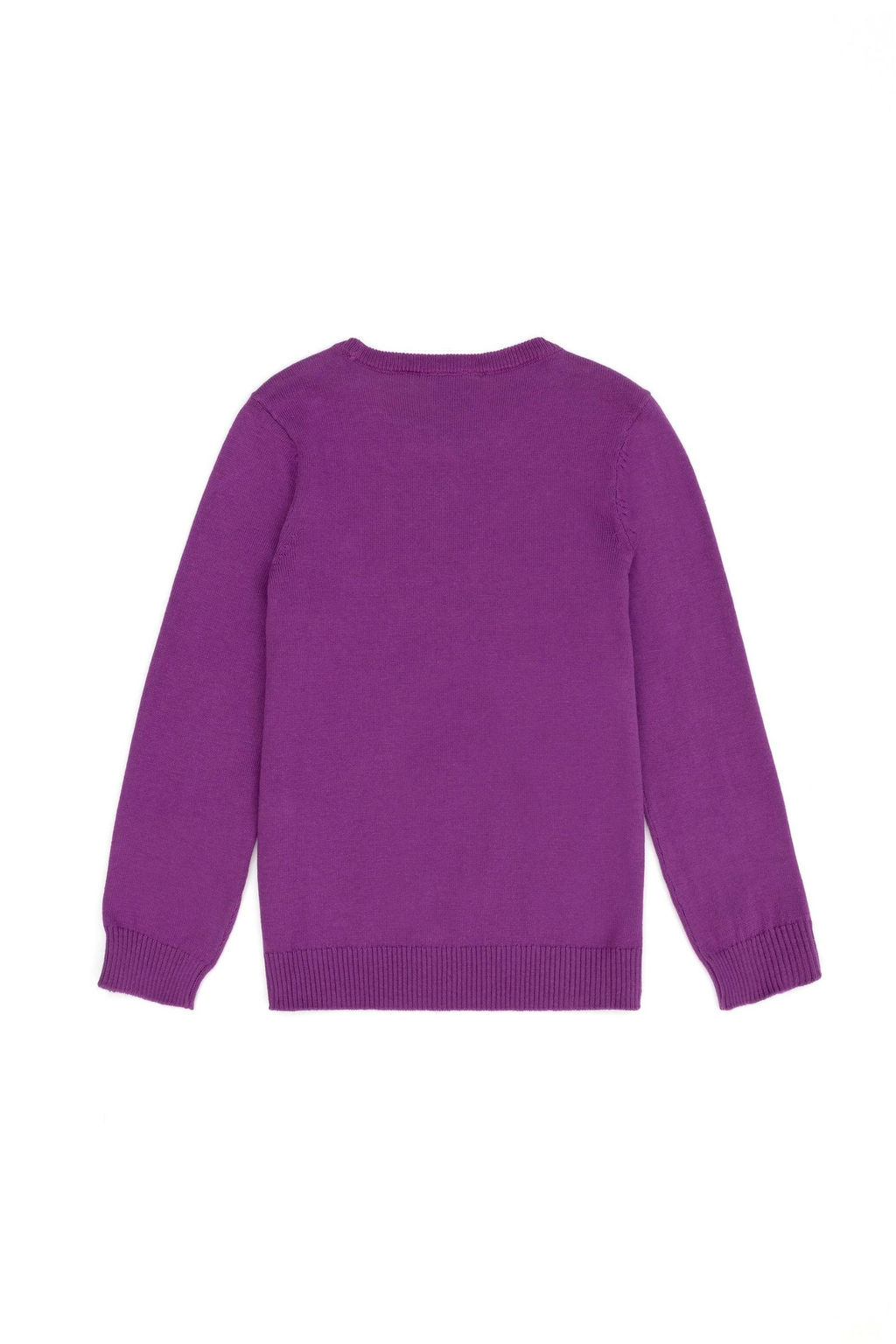 Базовый свитер фиолетового цвета для девочки - U.s. polo assn фото 5