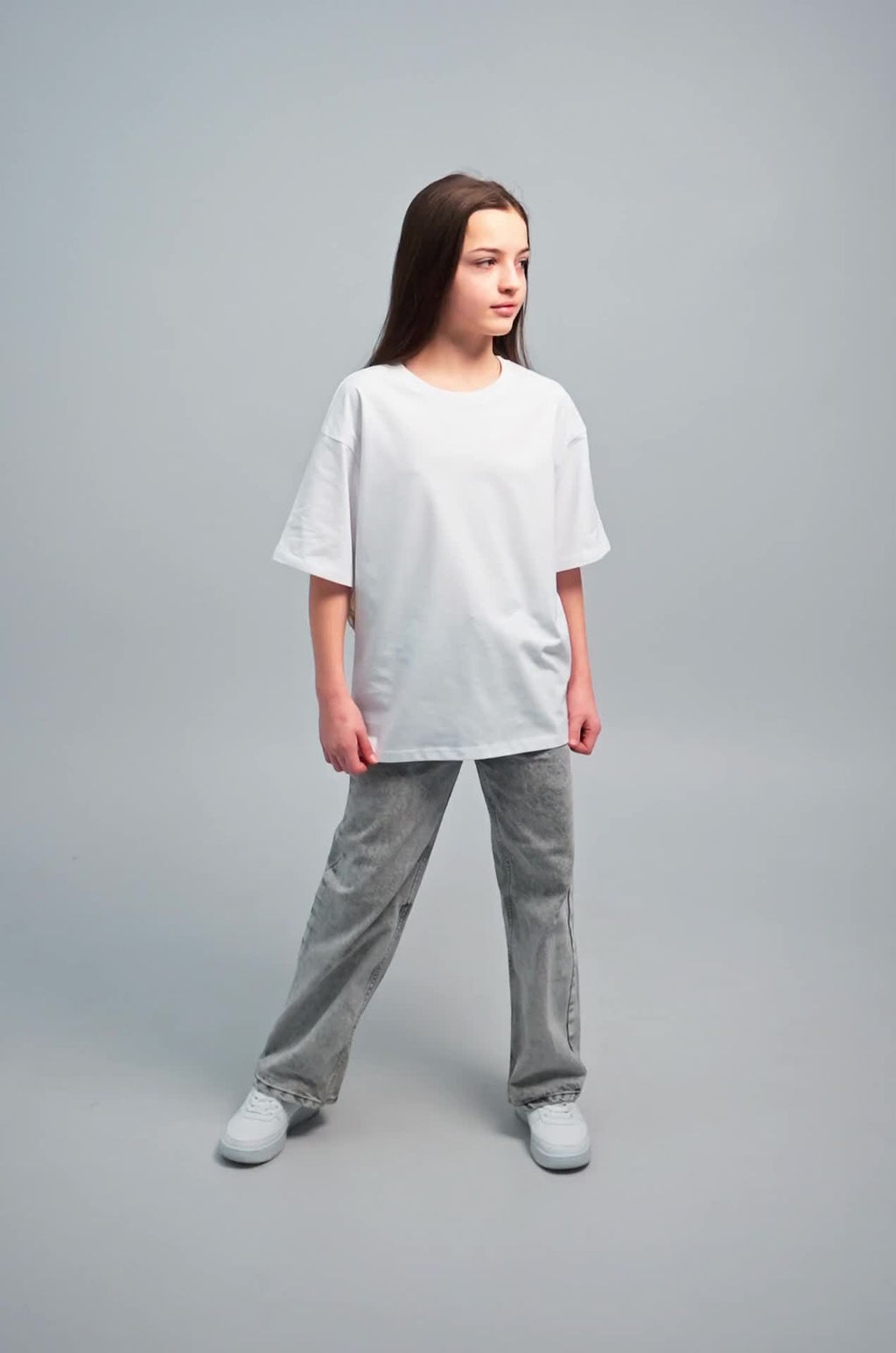 Детская футболка оверсайз Happyfox