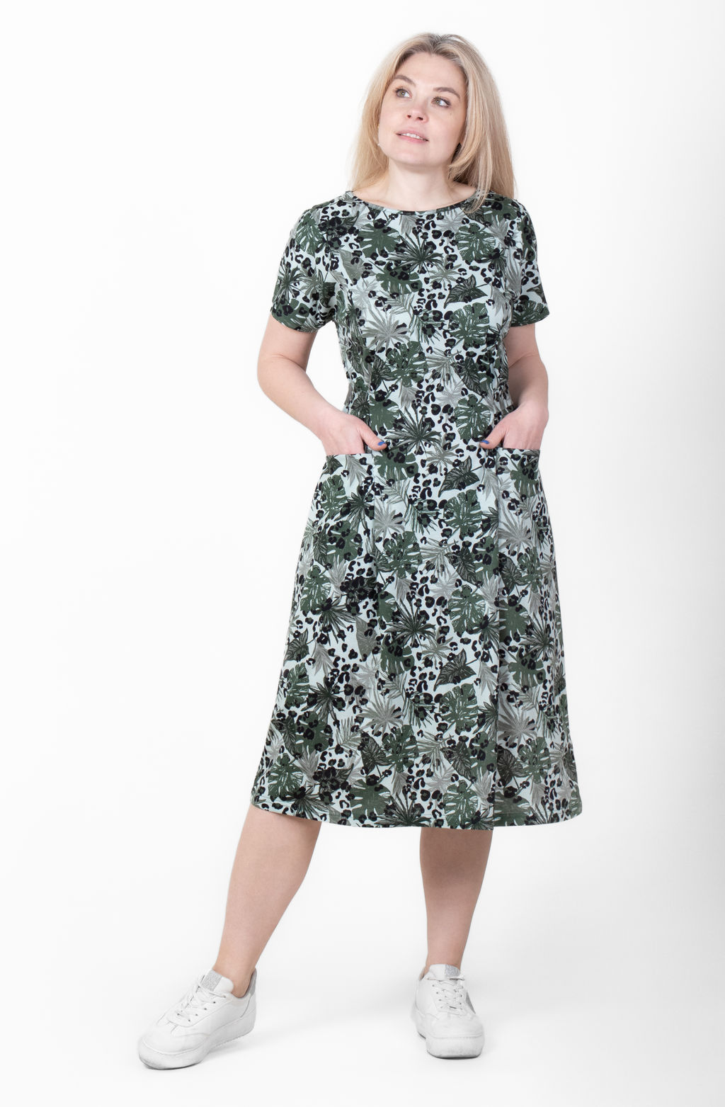 Платье Монро Х-401 (46-62) кулирка