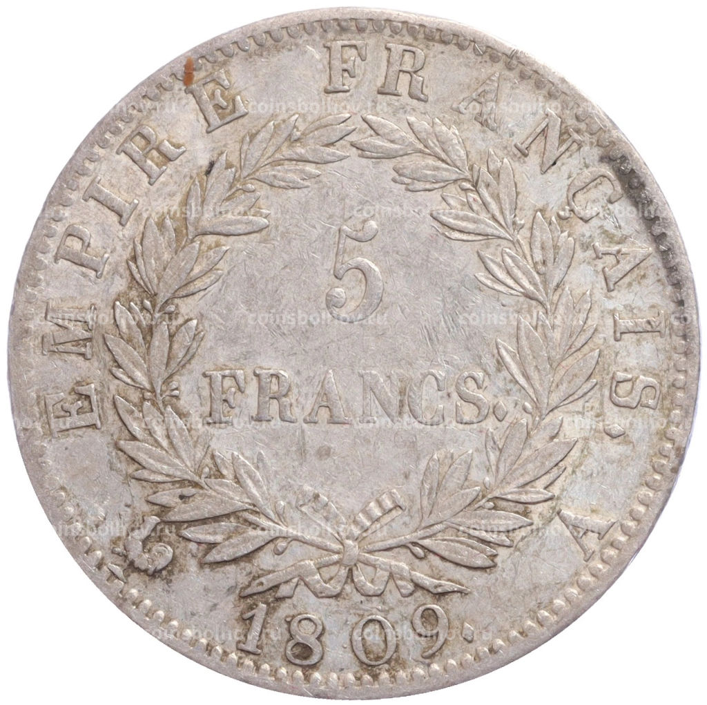 5 франков 1809 года A Франция