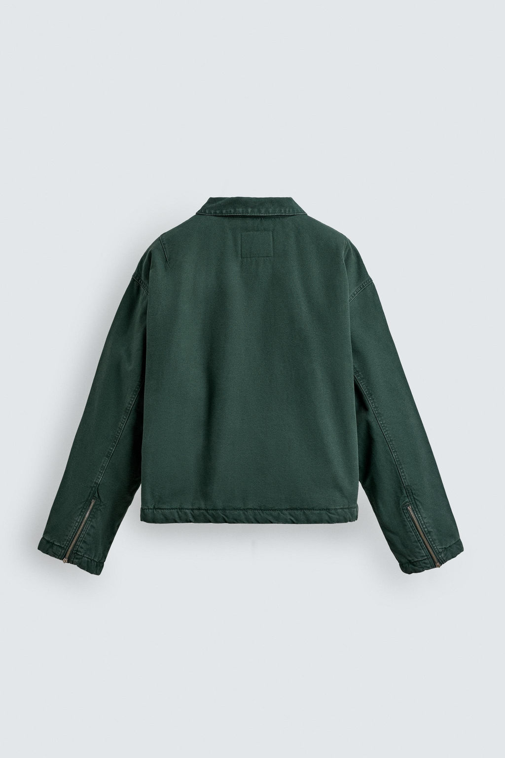 CROPPED DENIM JACKET - Zara фото 9